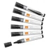Táblamarker, folyékonytintás, kúpos, 1-3mm, NOBO, fekete, 10db/cs
