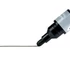 Táblamarker, folyékonytintás, kúpos, 1-3mm, NOBO, fekete, 10db/cs