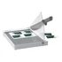Kép 14/15 - Vágógép, karos, A4, 10 lap, LEITZ "Precision Home Office A4"
