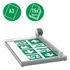 Kép 11/16 - Vágógép, görgős, A3, 15 lap, LEITZ "Precision Office"