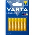 Kép 2/2 - Varta 4103101416 Longlife AAA (LR03) alkáli mikro ceruza elem 6db/bliszter