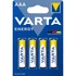 Kép 3/4 - Elem, AAA mikro, 4 db, VARTA "Energy"