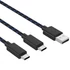 Kép 1/6 - Venom VS5002 Dual Play & Charge 3 m USB Type-C töltőkábel