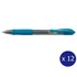 Kép 1/2 - Zseléstoll, 0,32 mm, nyomógombos, PILOT "G-2", világoskék