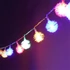 Kép 1/2 - Zúzmara alakú 3cm/10m/több színű/80db LED-es/USB-s fénydekoráció