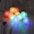 Kép 3/4 - Zúzmara alakú 3cm/1,5m/több színű/10db LED-es/2xAA elemes fénydekoráció