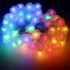 Kép 2/2 - Zúzmara alakú 3cm/10m/több színű/80db LED-es/USB-s fénydekoráció