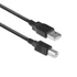 Kép 1/3 - ACT AC3032 USB 2.0 connection cable A male - B male 1,8m Black