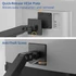 ACT AC8340 Single Monitor Arm Office Premium with Gas Spring