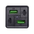 Kép 2/3 - Akyga AK-CH-17 USB töltő 2x USB-A + 2x USB-C PD 5-20V / max 3.25A 65W Quick Charge
