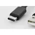 Kép 2/5 - Assmann USB Type-C connection cable type C to A M/M 1,8m Black