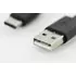 Kép 3/5 - Assmann USB Type-C connection cable type C to A M/M 1,8m Black