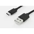Kép 4/5 - Assmann USB Type-C connection cable type C to A M/M 1,8m Black