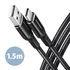 Kép 1/6 - AXAGON BUCM-AM15AB HQ USB-C <> USB-A Cabel 1,5m Black