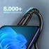 Kép 3/7 - AXAGON BUCM-CM10AB HQ USB-C <> USB-C Cable 1m Black