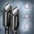 Kép 3/9 - AXAGON BUCM432-CM10AB Speed USB-C <> USB-C 4 Gen 3x2 Cable 1m Black
