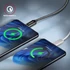 Kép 5/9 - AXAGON BUCM432-CM10AB Speed USB-C <> USB-C 4 Gen 3x2 Cable 1m Black