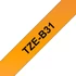 Kép 3/4 - Brother TZE-B31 laminált P-touch szalag (12mm) Black on Flu Orange - 5m