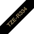 Kép 2/4 - Brother TZe-R334 selyem szövet P-touch szalag (12mm) Gold on Black - 4m
