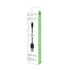 Kép 2/3 - FIXED Data and charging cable with USB/Lightning connectors, 1 meter, MFI certified, 20W Fekete