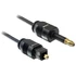 Kép 2/2 - DeLock Cable Toslink Standard male > Toslink mini 3.5 mm male 2m
