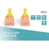 Kép 4/5 - Digitus CAT6 U-UTP Patch Cable 0,25m Yellow