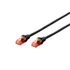 Kép 1/2 - Digitus CAT6 U-UTP Patch Cable 1m Black