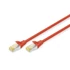 Kép 1/5 - Digitus CAT6A S-FTP Patch Cable 0,25m Red