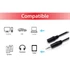 Audio hosszabbítókábel, 3,5 mm jack, 2,5 m, EQUIP