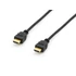 HDMI 1.4 kábel, aranyozott, 10 m, EQUIP