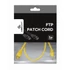 Gembird CAT5e F-UTP Patch Cable 0,5m Yellow