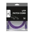 Gembird CAT5e U-UTP Patch Cable 1m Purple