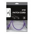 Gembird CAT6 F-UTP Patch Cable 0,5m Purple