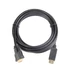 Kép 2/3 - Gembird CC-DPM-DVIM-3M DisplayPort to DVI-D (Dual Link) (24+1) adapter cable 3m Black