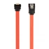 Kép 2/3 - Gembird CC-SATAM-DATA90-0.3M SATA3 30cm data cable with 90 degree bent connector bulk packing metal clips