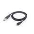 Kép 1/3 - Gembird CC-USB2-AMLM-2M USB Lightning charging combo cable 2m Black