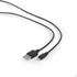 Kép 2/3 - Gembird CC-USB2-AMLM-2M USB Lightning charging combo cable 2m Black