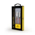 Kép 2/2 - Gembird CC-USB2R-AMCM-2M-R Premium rubber Type-C USB charging and data cable 2 m Red