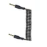 Kép 1/3 - Gembird CCA-405-6 3.5mm stereo spiral audio cable 1,8m Black
