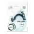 Kép 4/7 - Gembird CCP-USB2-AMBM-6 USB2.0 A-plug B-plug cable 1,8m Black