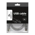 Kép 2/2 - Gembird CCP-USB2-AMBM-6G USB2.0 A-plug B-plug cable 1,8m Grey