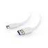 Kép 2/3 - Gembird CCP-USB3-AMCM-6-W USB3.0 AM to Type-C cable 1,8m White