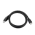 Kép 1/3 - Gembird CC-DP-HDMI-1M Displayport M - HDMI M 1m Black