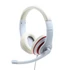 Kép 1/5 - Gembird MHS-03-WTRD Stereo Headset White/Red