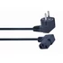 Kép 4/4 - Gembird PC-186A-VDE Power cord (right angled C13) VDE approved 1,8m Black