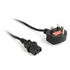Kép 3/4 - Gembird PC-187 UK Power cord 1,8m Black