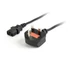 Kép 4/4 - Gembird PC-187 UK Power cord 1,8m Black