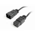 Kép 1/5 - Gembird PC-189-C19 Power cord (C19 to C20) 1.5m Black