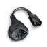 Kép 3/4 - Gembird Tápkábel - PC-SFC14M-01 (Szünetmentes tápkábel adapter , IEC-320-C14, fekete)