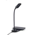 Kép 1/5 - Gembird TA-WPC10-LED-01-MX Desk Lamp with Wireless Charger 10W Black